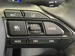 【前車追従式クルーズコントロール】装備車両です。遠距離ドライブの高速道路などでは大活躍で疲労軽減に役立ちます。