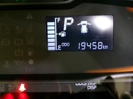 走行距離少ない19,500kmです。