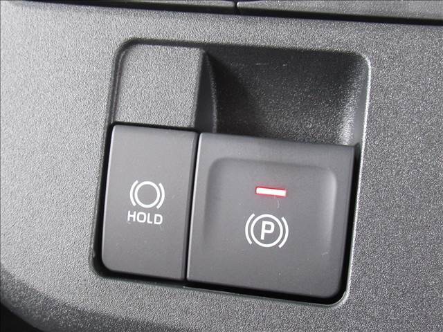 【電動パーキングブレーキ】電動のパーキングなので力いらずで簡単にパーキング状態を保てます♪