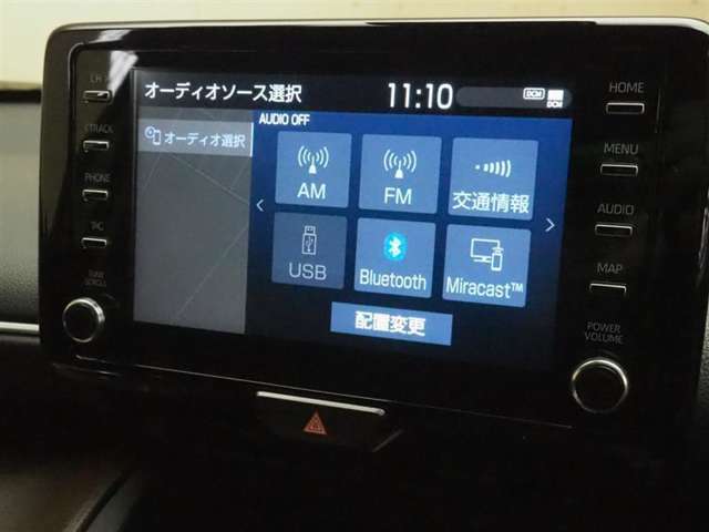 オーディオモードメニュー、Bluetooth接続可能です！