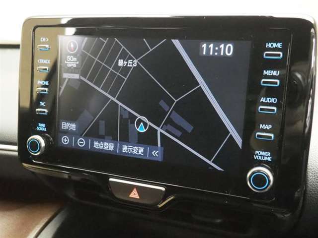 大画面ディスプレイオーディオ　ナビゲーション機能付き、、Bluetooth接続可能です！