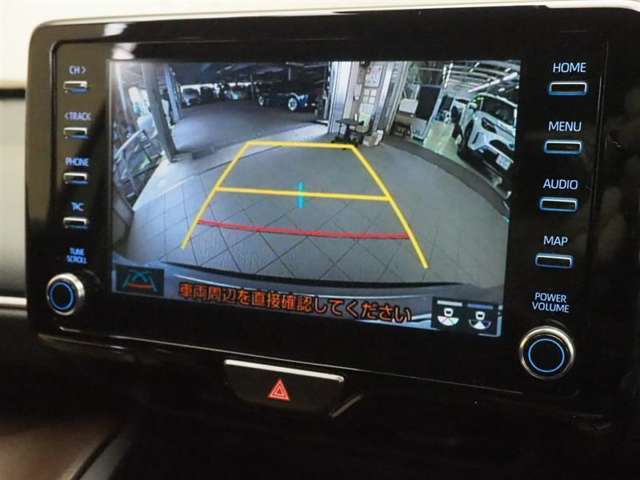 バックガイドモニター装備！ガイド線が目安になり駐車が苦手な方でも安心です！