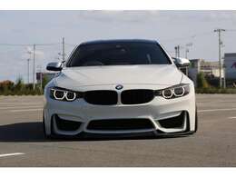 BMW　M4　入庫しました！エアメクストエアサス　WORKマイスターL1　DMEチューニング施工　カスタム多数の1台です！お気軽にお問い合わせください。！