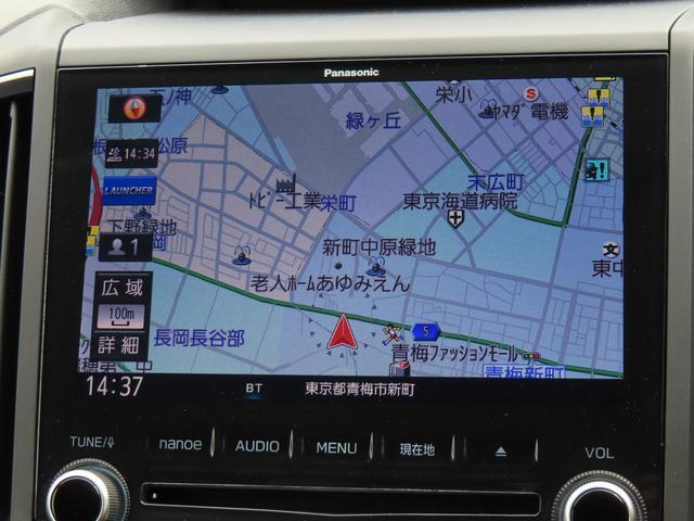 パナソニック製インパネ一体型8インチSDナビ搭載