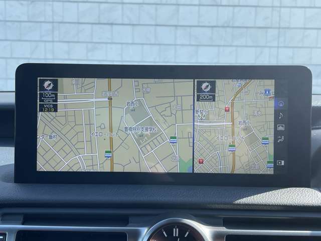 純正ナビです☆使いやすいデザインになっております。