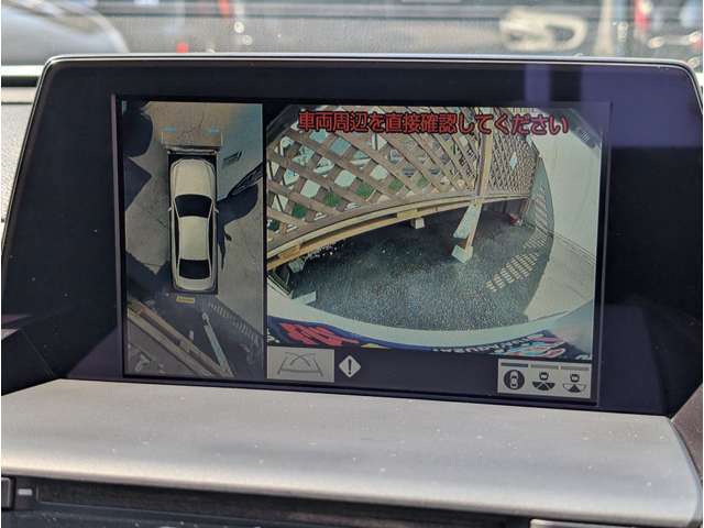 運転苦手な方も安心の全方位カメラ装備です！！