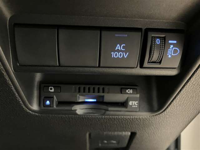 高速道路をスイスイッと通過の『ETC』付き！ETCカードをお持ちでない方は、トヨタETCカードもございますので、ご相談下さいね☆