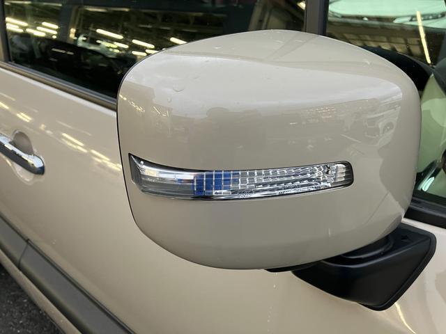 ドアミラーは後方や歩行者からもウインカーよく見えると人気の【LEDサイドターンランプ】付です。