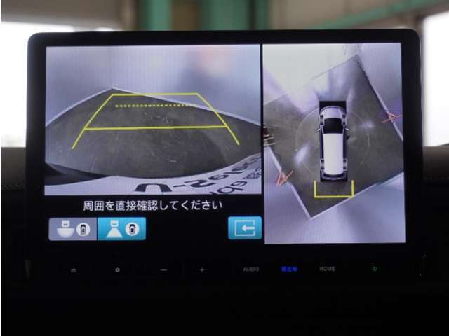 ◆全周囲カメラシステム◆運転席から見えにくい後方などをナビ画面で確認でき運転を支援するシステムです！