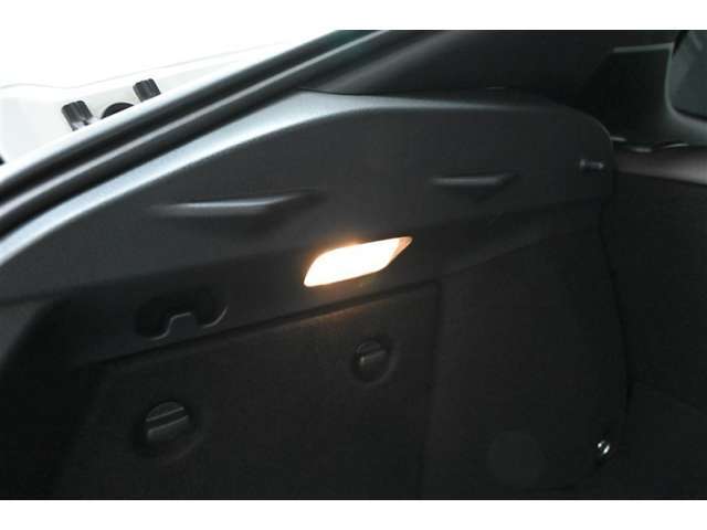 ラゲージルーム側面にはライトを装備。夜間のお荷物の出し入れに役立ちます。