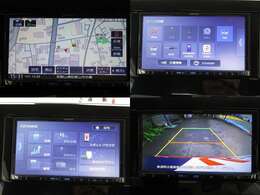 ケンウッド製メモリーナビ・CD・ミュージックプレイヤーの接続が可能です。バックカメラ付きでバック駐車も安心です。