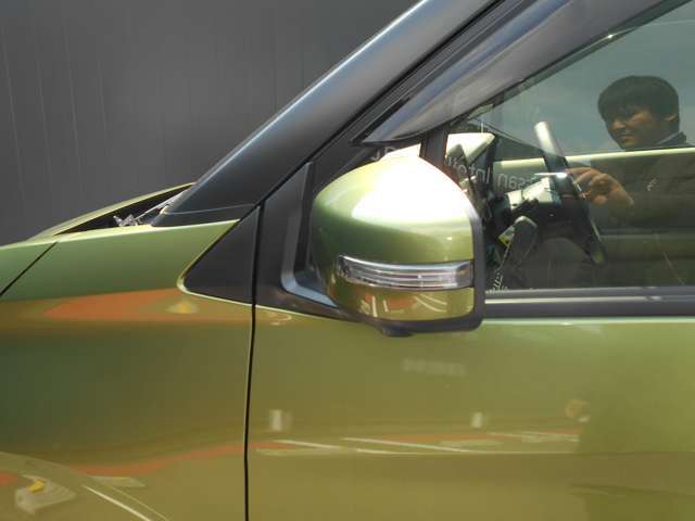 ドアミラーにもウインカーが付いています。