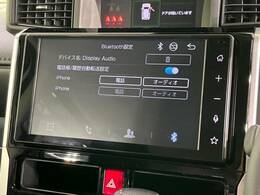 【9インチ　ディスプレイオーディオ大画面ディスプレイへお持ちのスマートフォンと連携して、ナビやbluetoothでの音楽再生が可能です♪デザインはもちろん操作性も良好！別途ナビ機能の取付可能です♪