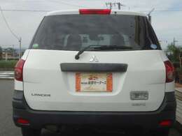 リヤ正面からです。♪オートローンも取り扱っております。ご相談下さい。♪