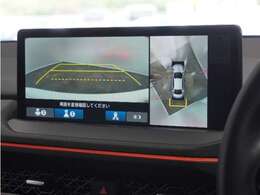 ◆全周囲カメラシステム◆運転席から見えにくい後方などをナビ画面で確認でき運転を支援するシステムです！