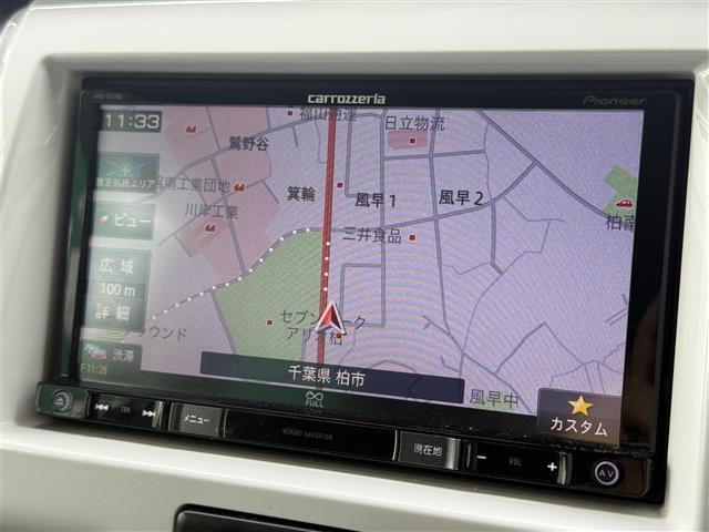 【ナビゲーション】ナビゲーションシステム装備なので不慣れな場所へのドライブも快適に頂けます♪