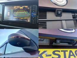 ★パノラマモニター★運転席から視認しにくい周囲の状況をナビ画面に表示。安全を確認しながら駐車を行うことができます。