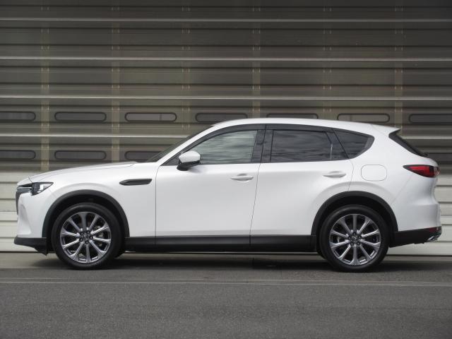 分厚いフロントフェイスと縦置きレイアウトならではのロングノーズ/ショートデッキによる、力強く躍動的な骨格。