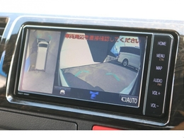 パノラミックビューモニターナビ連動完備♪上から車両を見ることが出来るのは非常に嬉しい♪