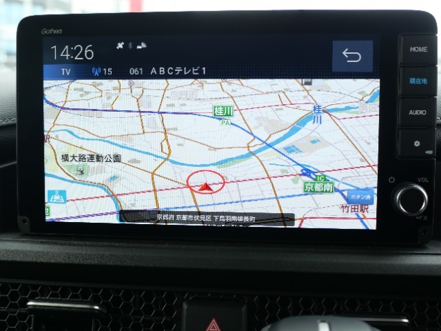 地図画面の写真です。