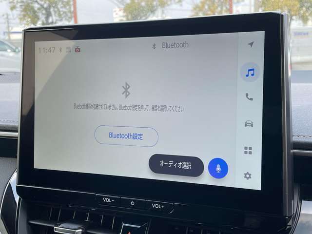 「Bluetoothオーディオ」　ナビはBluetoothオーディオに対応♪お手持ちのスマホに保存した音楽を車内でお楽しみいただけます♪