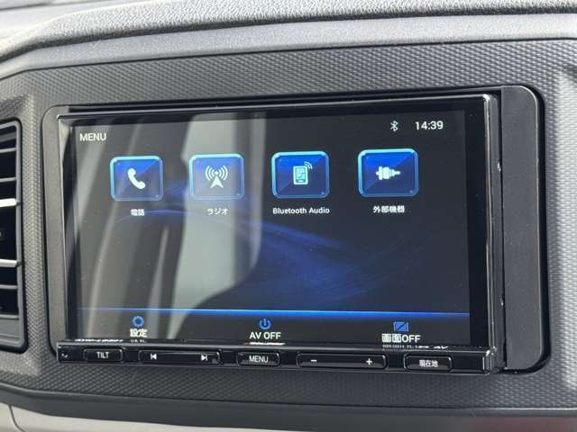 ECLIPSEのナビが装着されております☆AVN-LBS01の型番タイプ☆Bluetooth機能、ラジオ再生機能ございます♪♪