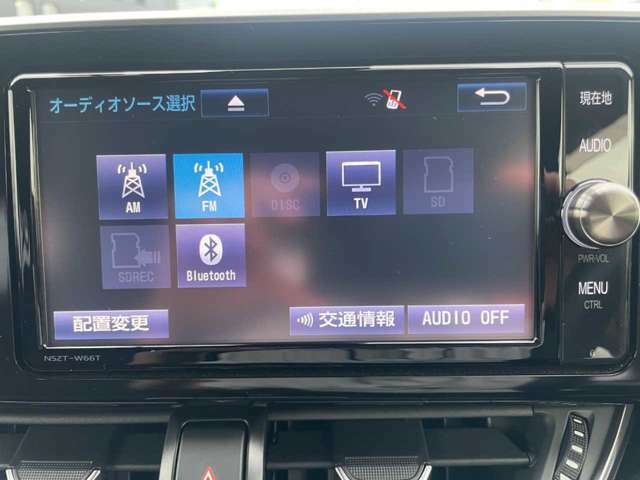 テレビ、CD、DVD が楽しめます♪　Bluetooth を飛ばすことも可能です♪