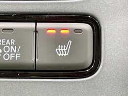 【シートヒーター】寒い日に重宝するシートヒーター！エアコンより早く温まってくれるので寒がりの人も安心ですね♪エアコンの温風は乾燥するから苦手、という方にもをおすすめです。