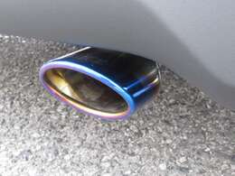 新品の5ZIGEN製マフラー取り付けしました！スポーティーな見た目で、低音サウンドで上品な音量です。