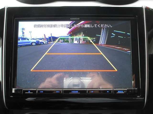 バックガイドモニターで、後方を確認しながら安心して駐車することができます。運転初心者も熟練者も必須の機能ですよ！