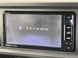 【ナビゲーション】目的地までしっかり案内してくれる使いやすいナビ。Bluetooth接続すればお持ちのスマホやMP3プレイヤーの音楽を再生可能！毎日の運転がさらに楽しくなります！！