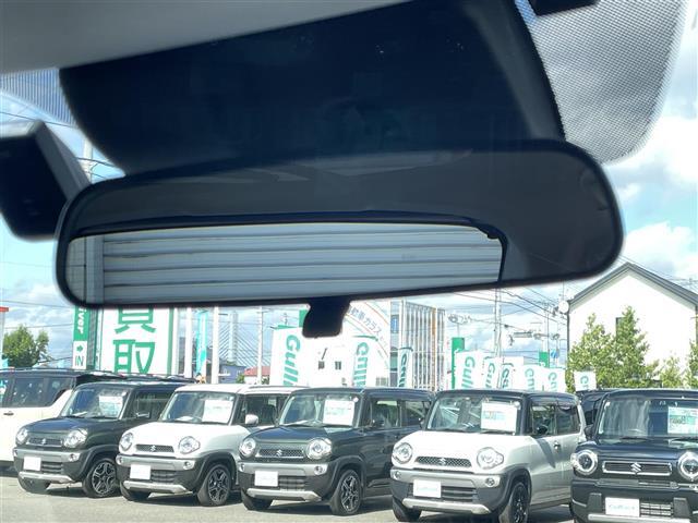 【バックミラー】大きくて見やすいので、後方を見るときも安心です！