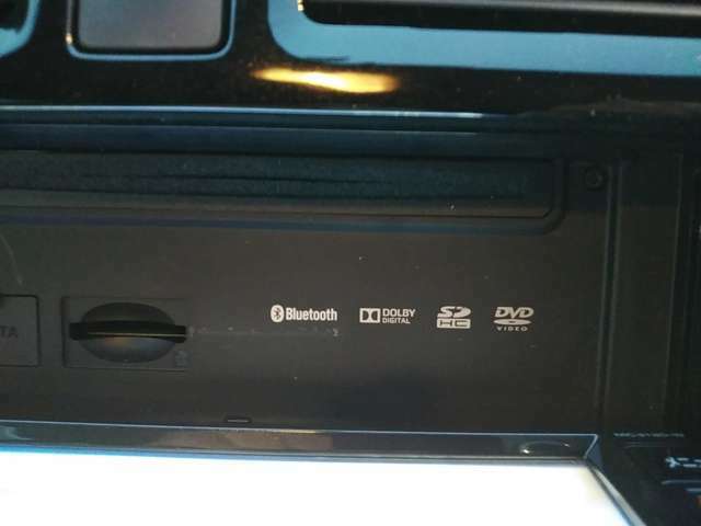 DVD再生、Bluetoothも付いています！
