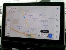純正ナビを装備。タッチパネル式で使いやすく、お出かけもラクラクです。