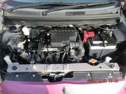 この通り、エンジンルームもピカピカでお待ちしております！