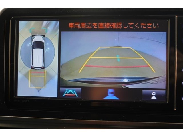 バックモニター搭載で車庫入れ安心！車庫入れが苦手な人もこれで安心！