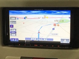 ナビ搭載です。知らない道も安心ですね！