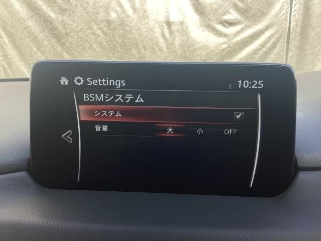 ブラインドスポットモニタリング（隣車線上の側・後方からの車両接近を通知）で安全運転をサポート！