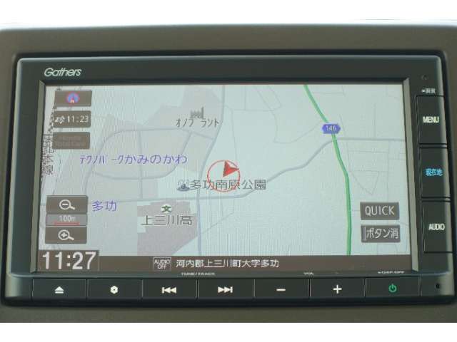 ☆ホンダ純正ギャザズナビ☆初めての道でも安心・快適なドライブをサポート☆