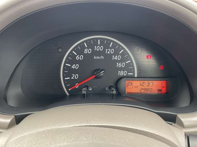 とても見やすいメーターです。