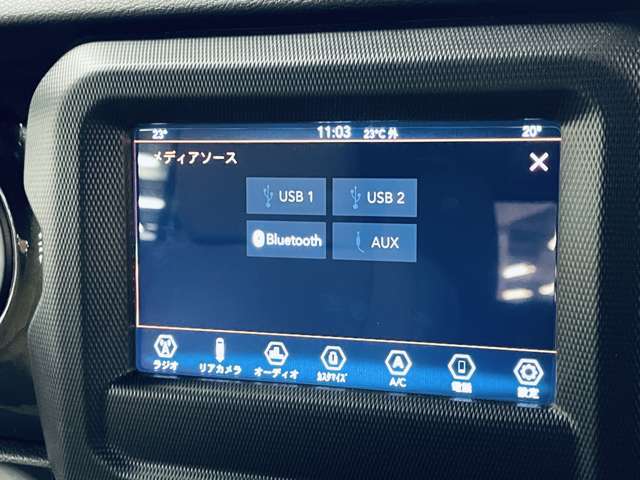 「AVソース」　様々なメディアのオーディオを利用できます！