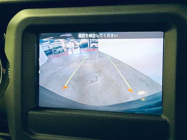 「バックモニター」駐車が苦手な人の強い味方！後ろの様子が確認できます