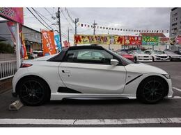 CTBA！ETC！クルコン！ドラレコ！バックカメラ！EDFCアクティブプロ（減衰力調整）ここで整備して車検を受けます！試乗はいつでもできます！大人気！カッコイイ！S660！早いもの勝ちの限定1台です！