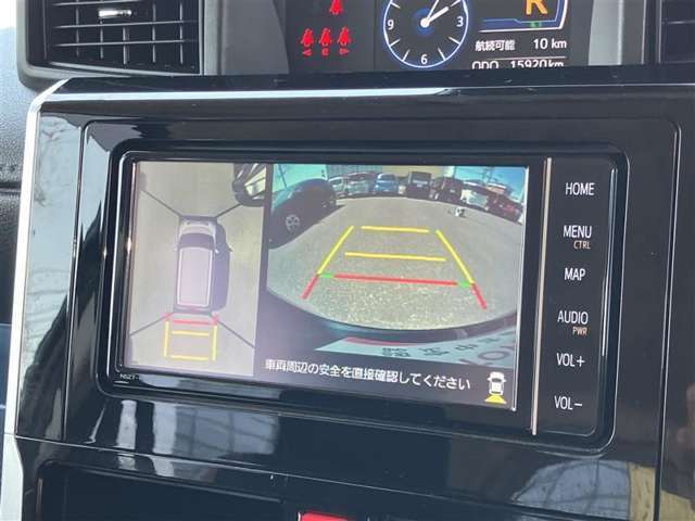 パノラミックビューモニター★車を上から見下ろした視点で駐車をしっかりサポート☆駐車時にモニターでしっかりと安全確認が出来ます。