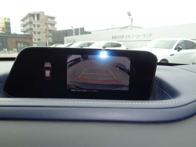 バックモニター付きです。狭い駐車場や視界不良の際に役立ちます。