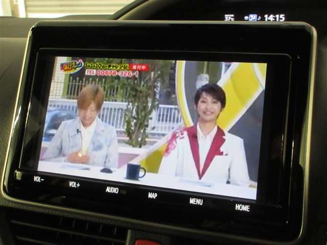 地デジチューナー内蔵。