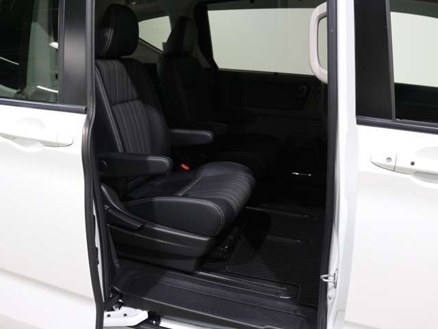 後部座席です。