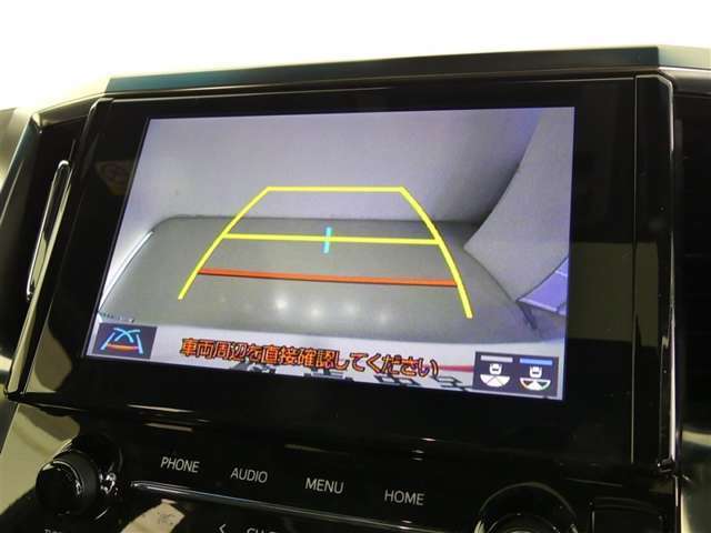 車庫入れや駐車で威力を発揮するのがバックモニター！ナビディスプレイに後ろの様子が映し出されるから安心です。