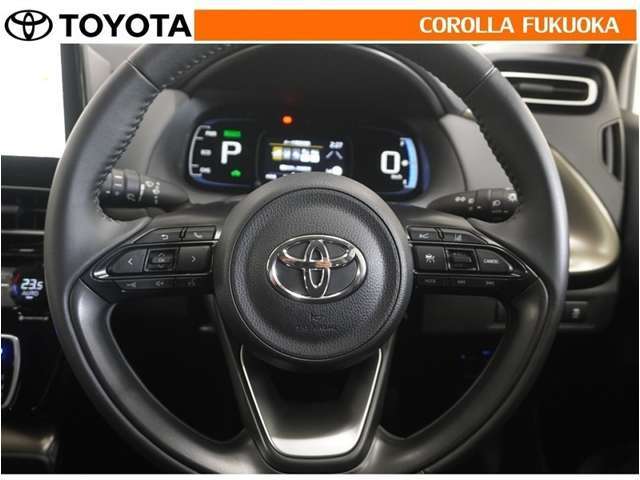 ステアリングスイッチで操作可能な表示の切替操作等を行うことにより、運転に集中することができますよ。