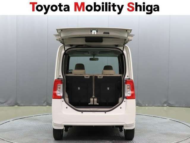 広々とした開口部です。荷物の出し入れもしやすいです♪